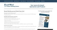 Desktop Screenshot of basalt-mesh.com